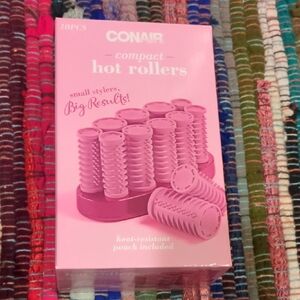 Conair Pink Compact Hot Rollers